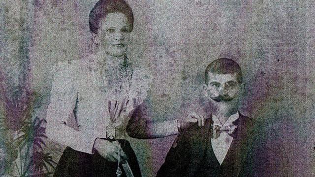 Antonio Rodríguez Medina y esposa.