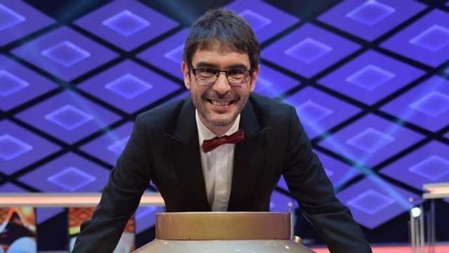 Bonet, en el plató de '¡Boom!'.