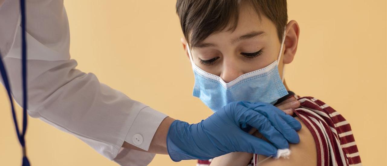 Vacunación infantil contra el coronavirus.