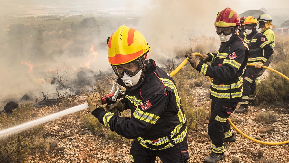 La rápida actuación de los bomberos es clave contra un incendio.