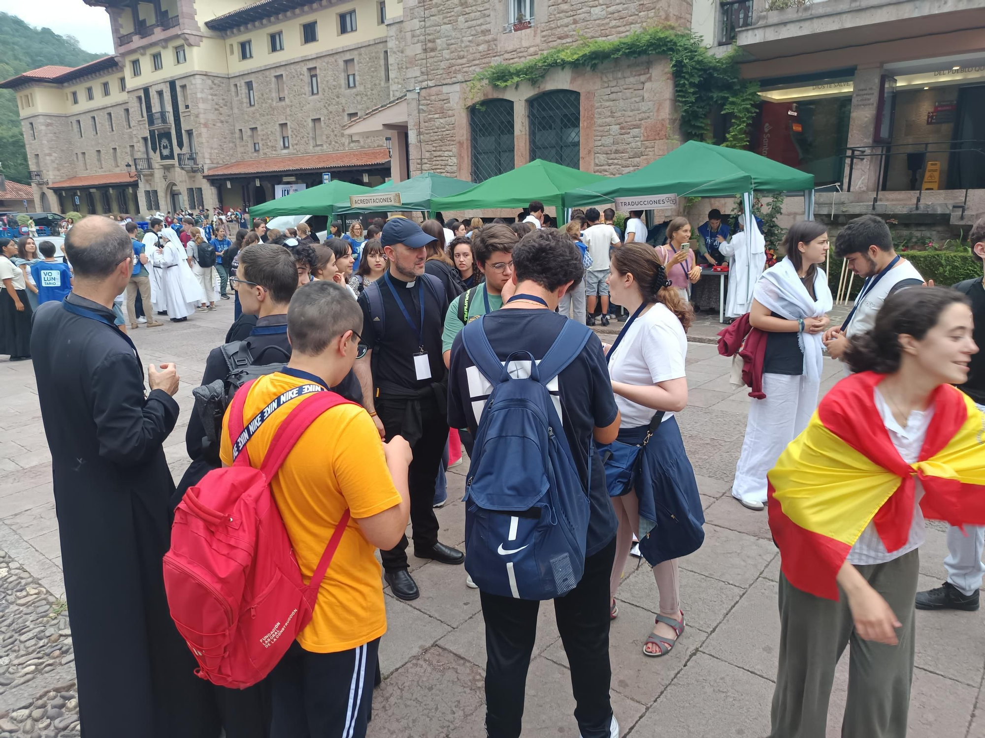 Jornada Eucarística Mariana Juvenil (JEMJ) en Covadonga