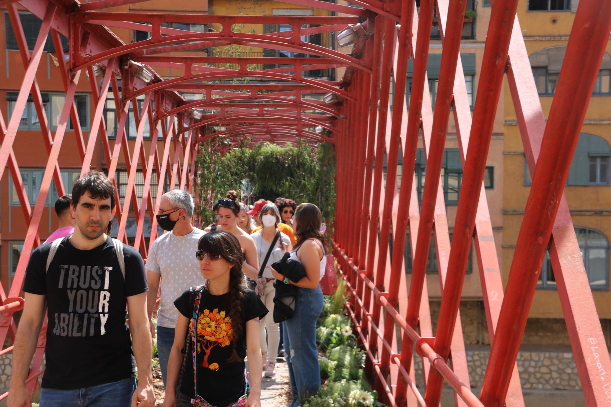 Girona s'omple amb la recuperació total del Temps de Flors