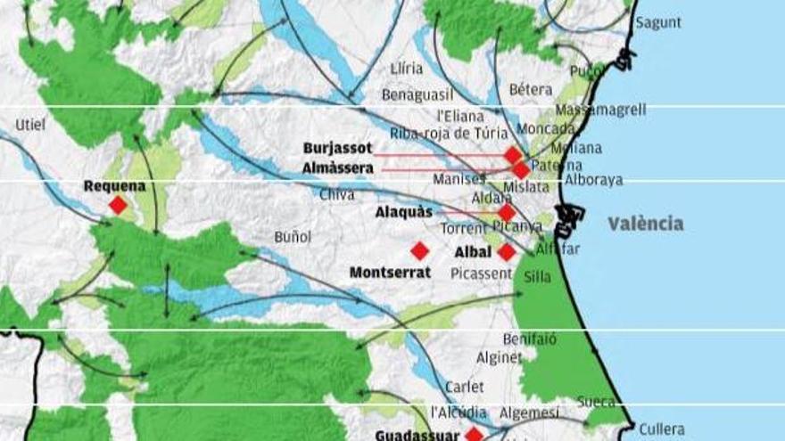 Un total de 26 municipios han identificado su esqueleto verde en el territorio