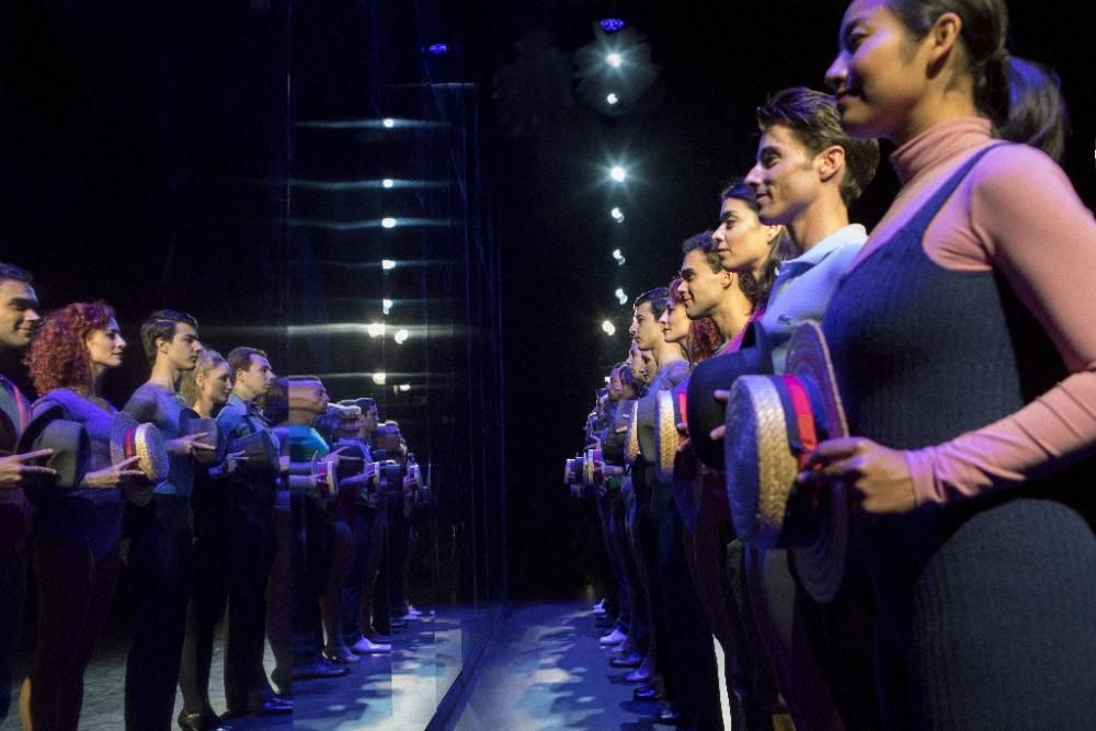 Ensayos de 'A Chorus Line' en el Teatro del Soho