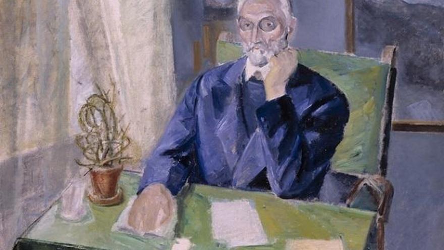 Retrato de Unamuno.