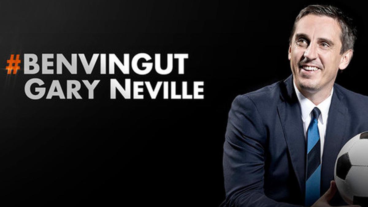 El Valencia ha dado la bienvenida a Gary Neville