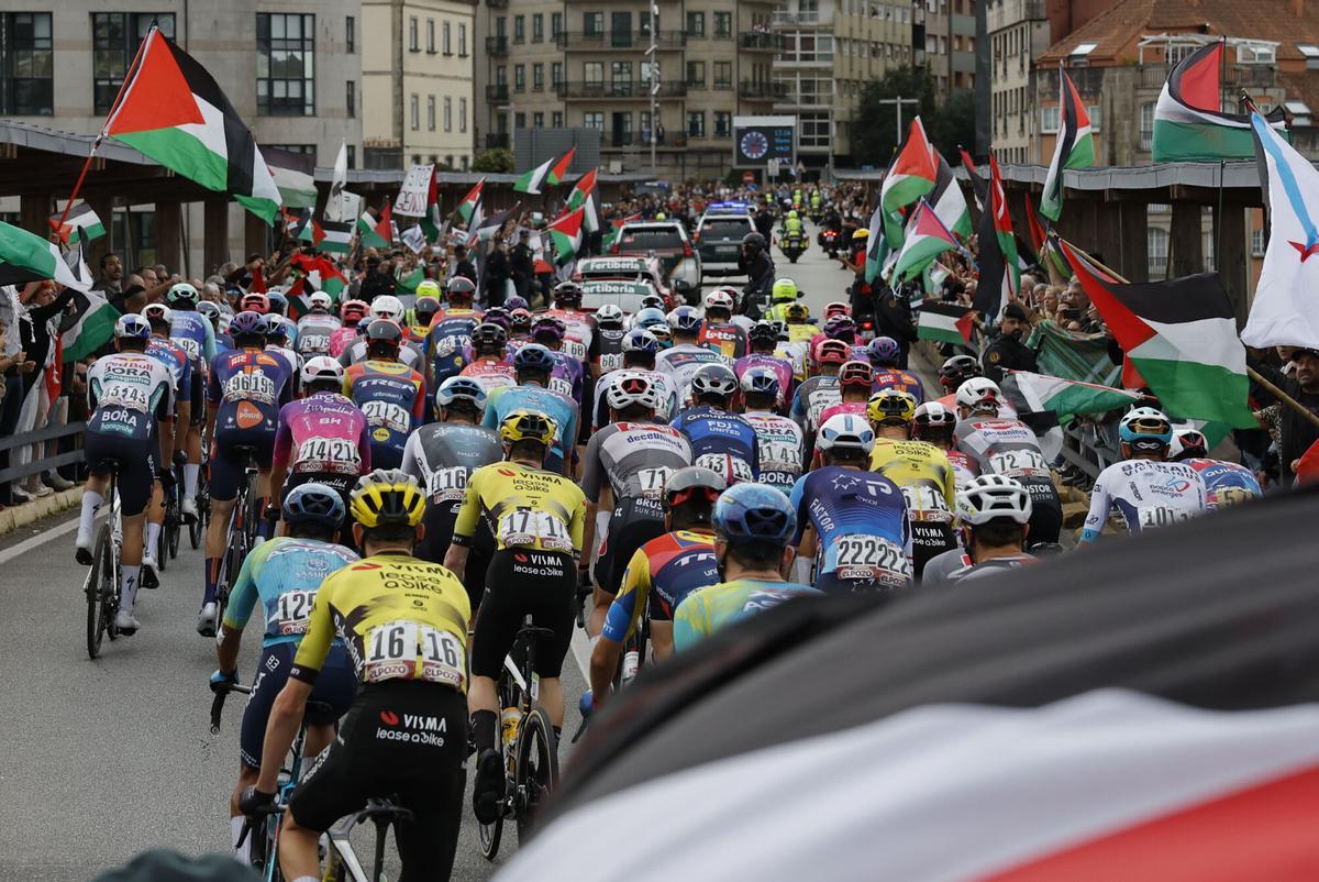 La etapa 16 de la Vuelta, en imágenes La etapa 16 de la Vuelta, en imágenes