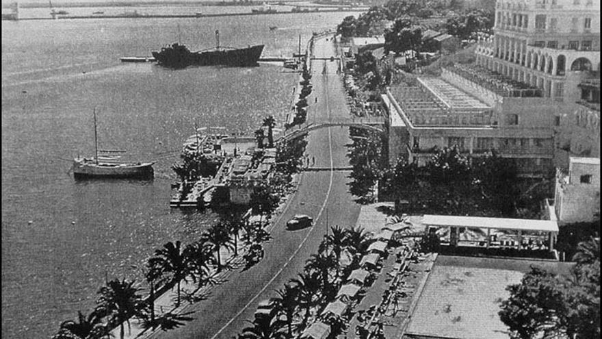 Archiv-Bild des Paseo Marítimo in Palma.