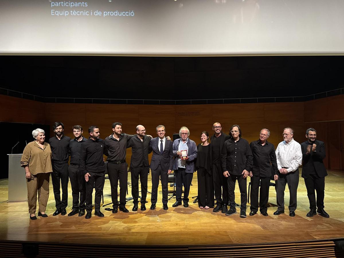 Estarellas ha recibido el reconocimiento del Conservatori Superior de Música de les Illes Balears y de sus compañeros.