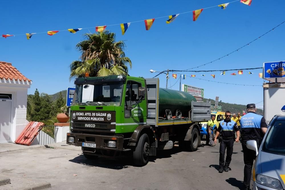 Incendio en Gran Canaria | Zonas afectadas en las medianías de Gáldar y en Artenara