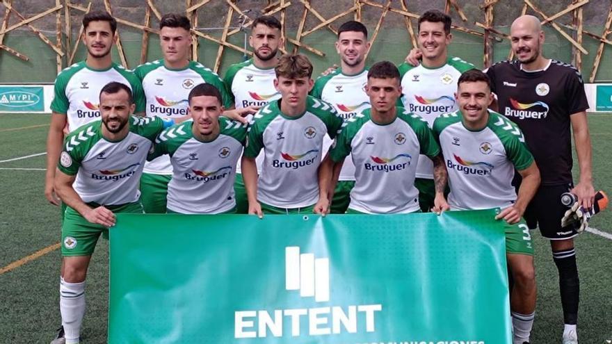 Once inicial que presentó ayer el Villa Santa Brígida ante el Lanzarote.