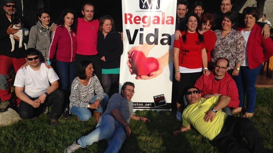 Los organizadores de la &quot;Pontevedrada&quot;.