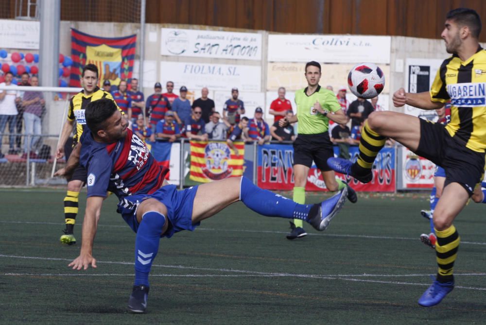 Les imatges del Llagostera - Portugalete (2-0)