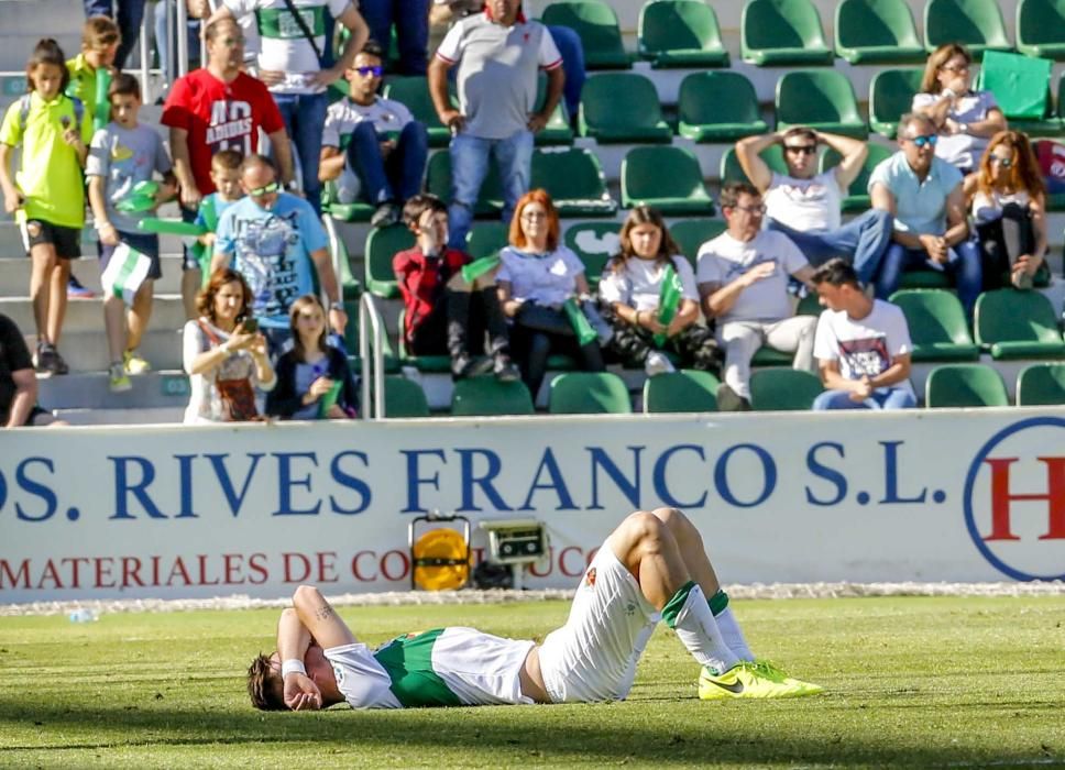 Debacle del Elche ante el colista