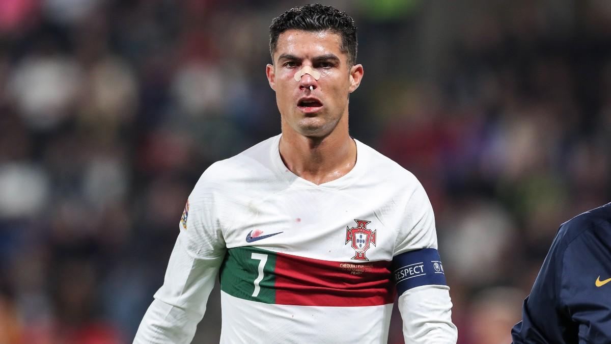 Cristiano Ronaldo tras el duro golpe ante República Checa