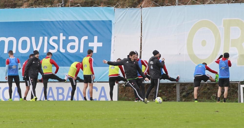 El Celta sigue con su puesta a punto para el derbi