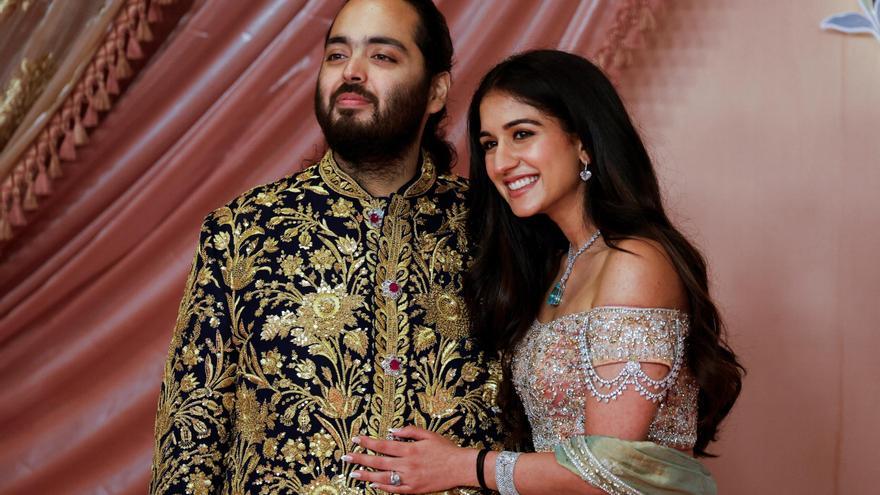 La boda de los 150 millones de dólares: Anant Ambani, el hijo del hombre más rico de la India, y su prometida, Radhika Merchan