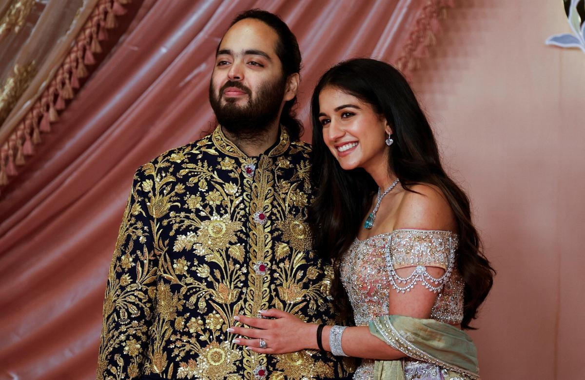 La gran boda india del año: Anant Ambani, el hijo del magnate y su prometida Radhika Merchan