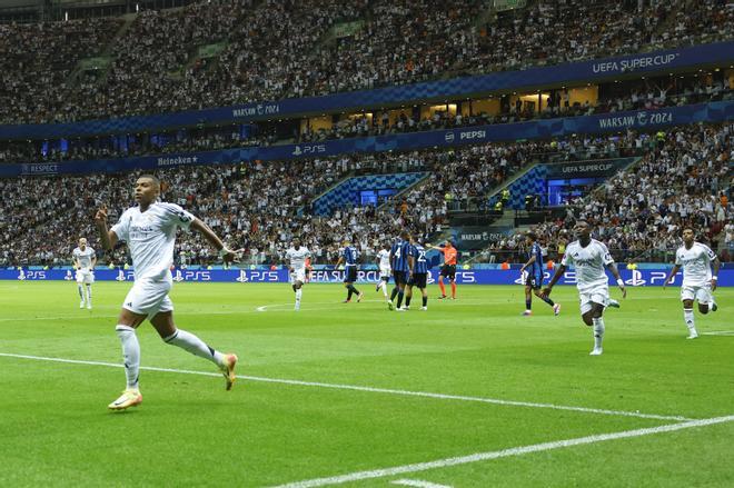 Final de la Supercopa de Europa de fútbol entre Real Madrid y Atalanta disputado en el Estadio Nacional de Polonia, en Varsovia.