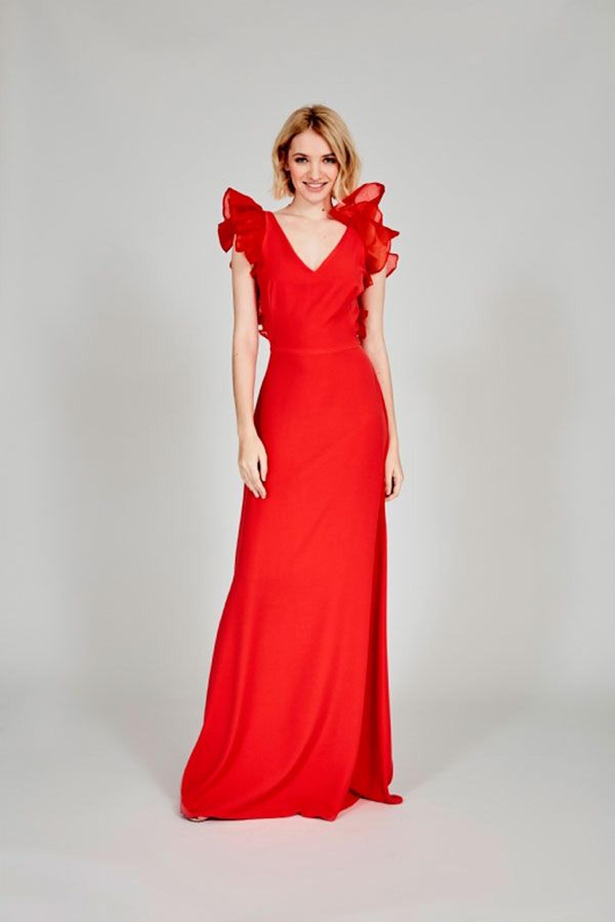 El vestido rojo pasión de Coosy