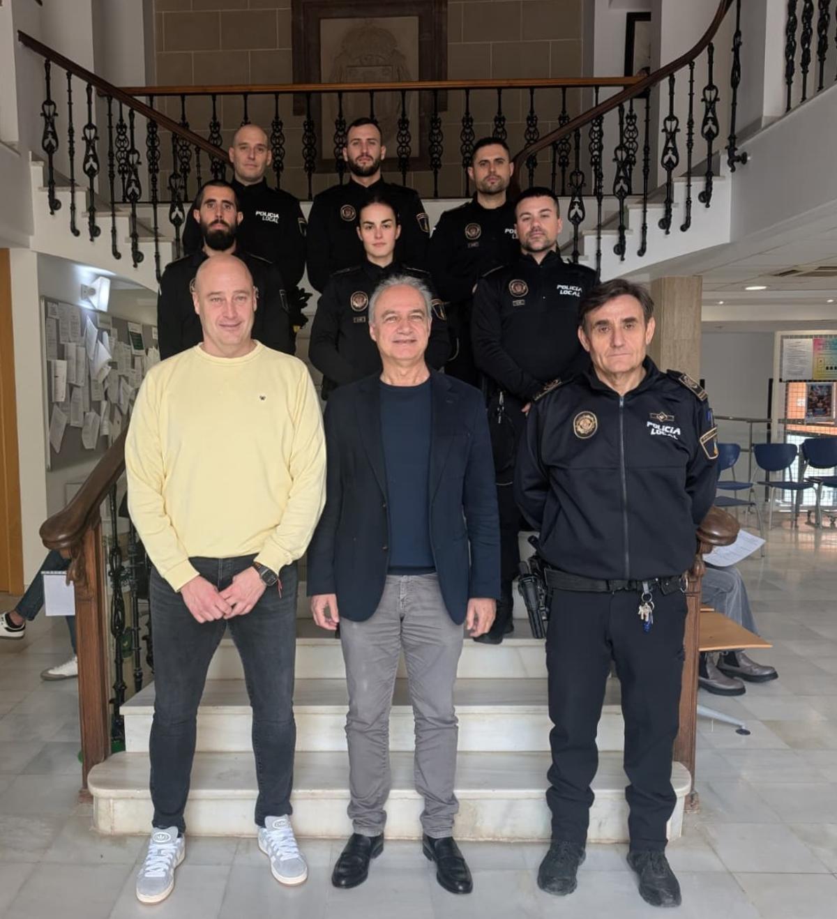 Incorporación de seis agentes a la Policía Local de Utiel.