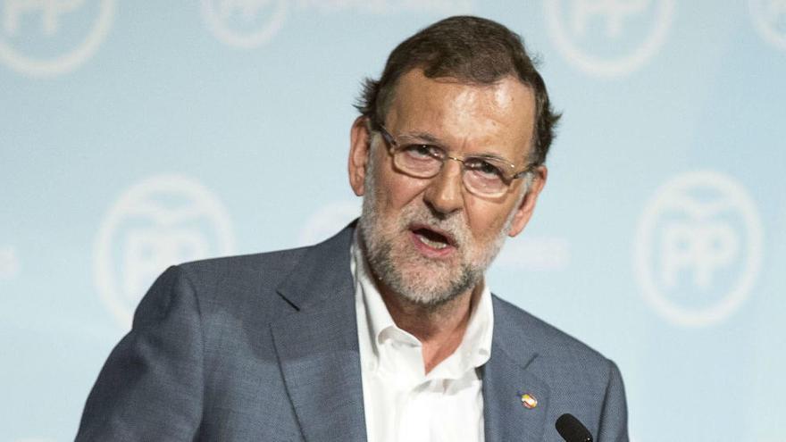 Rajoy en su último acto en la Comunidad, el pasado 3 de octubre