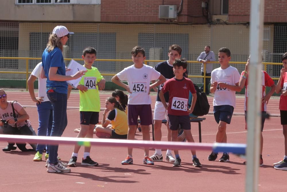 Campeonato Intercentros escolar de Atletismo en Ca