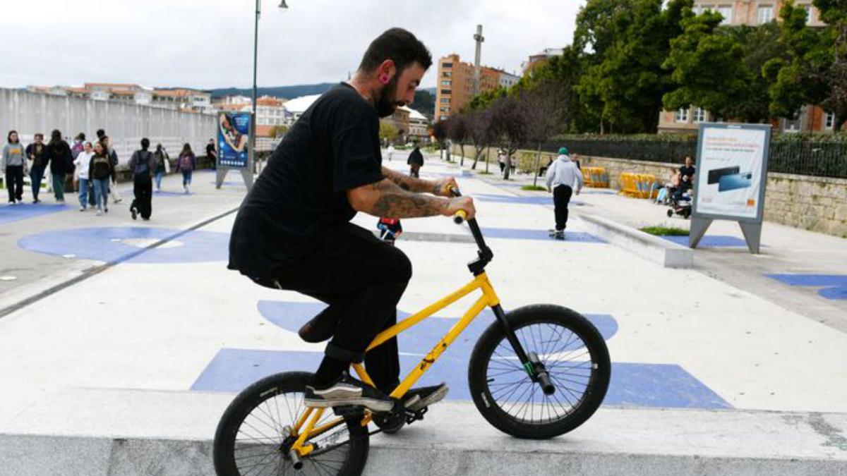 También hubo bicis y patinetes.   | // G. SANTOS 