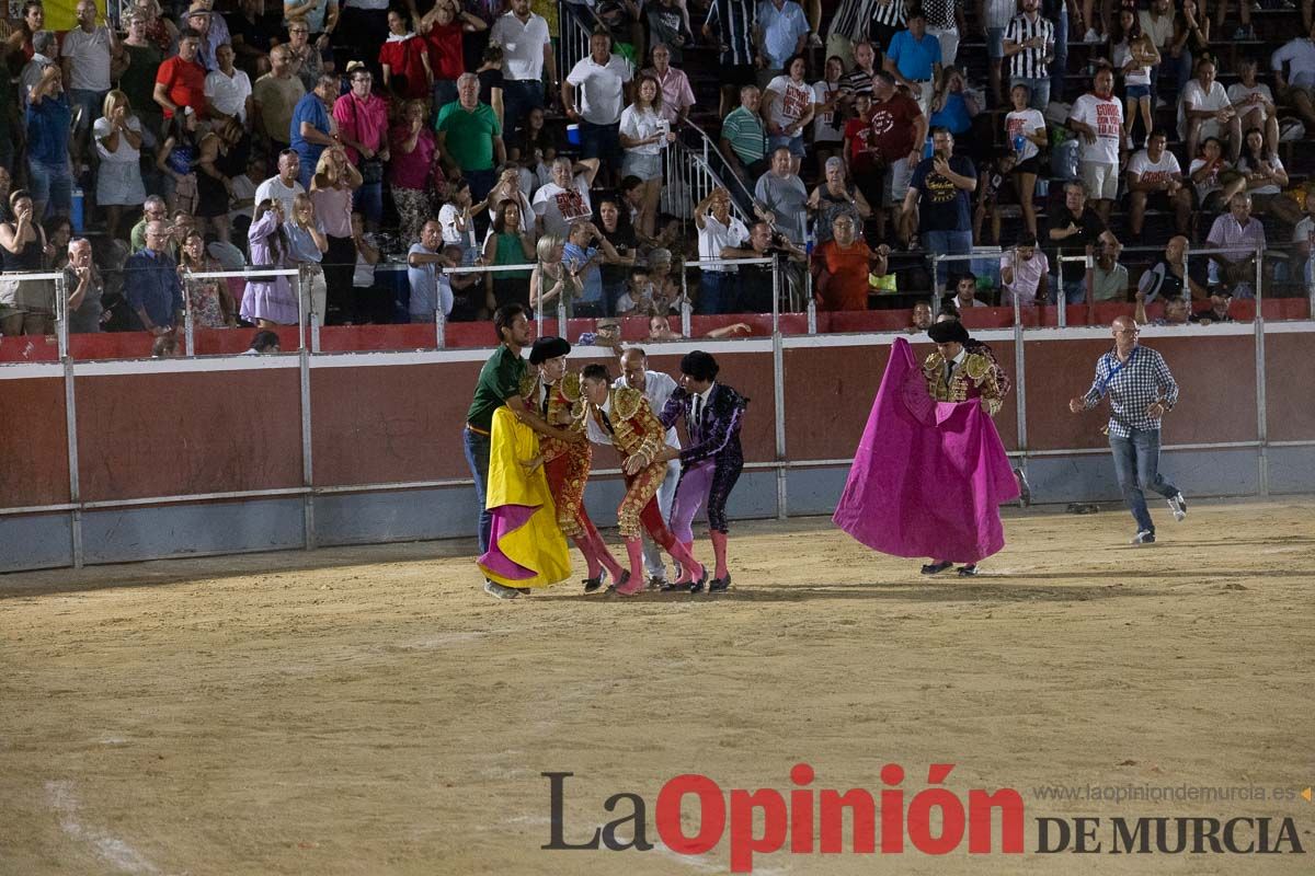 Primera novillada de Calasparra: José Antonio Lavado, Miguelito y José María Trigueros