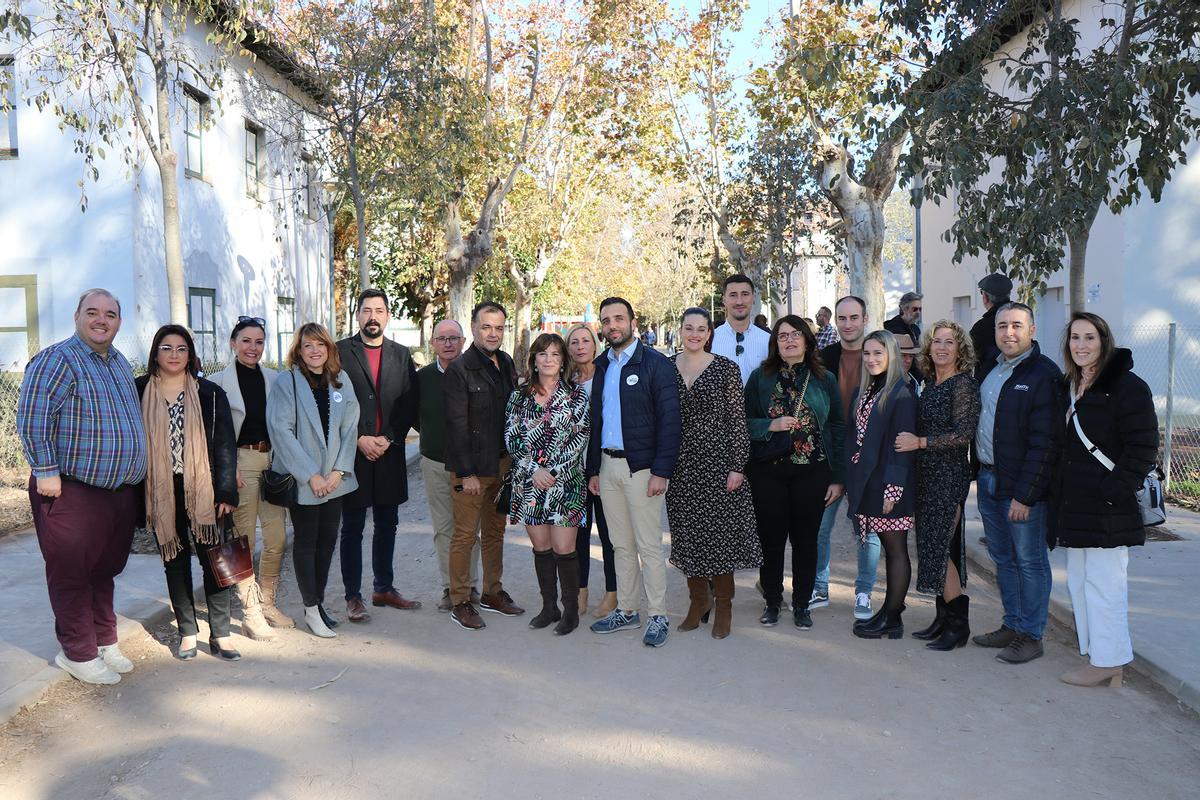 Autoridades en la inauguración de la primera fase de la Gerencia.
