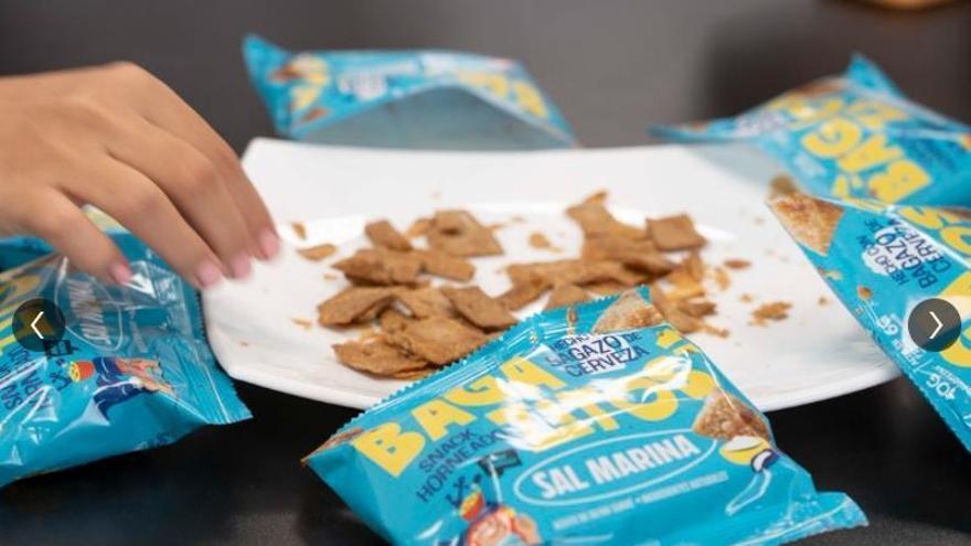 Bagazitos: los innovadores «snacks» apadrinados por Estrella Galicia que hacen la competencia a las patatas fritas