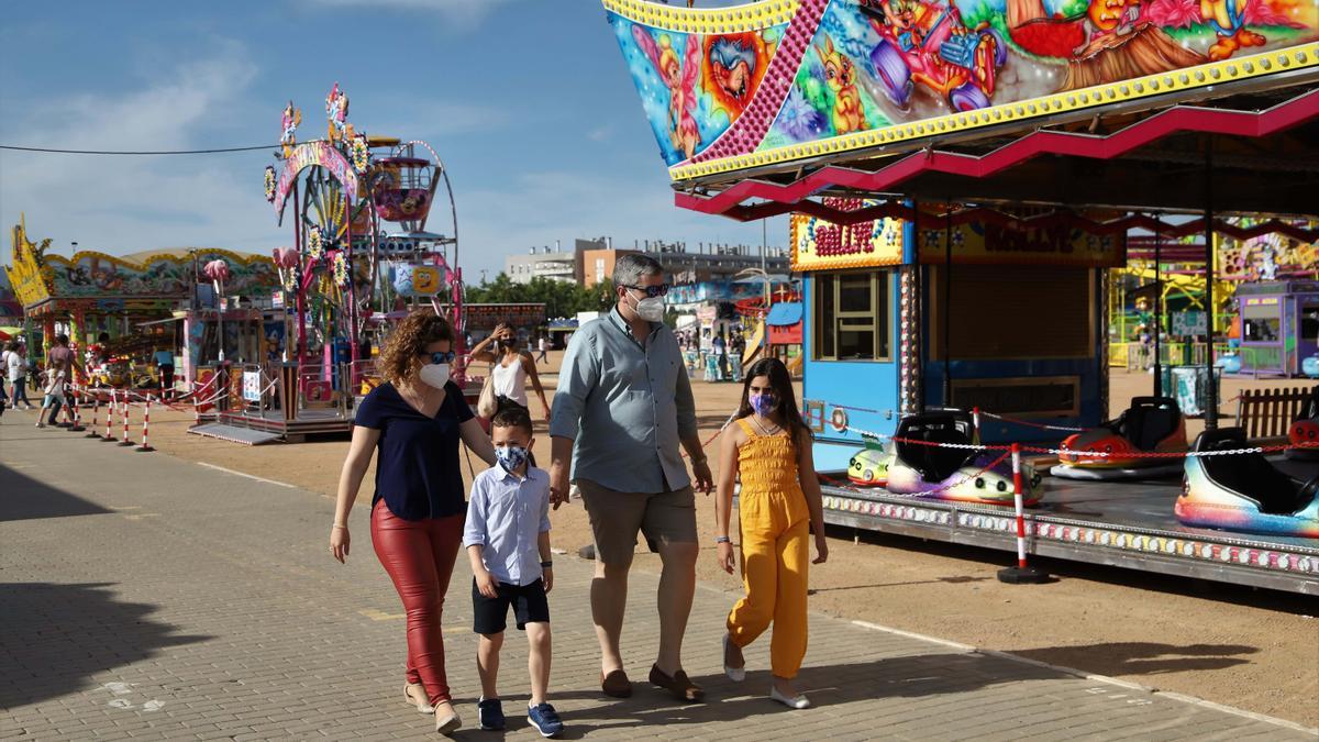 Los más jóvenes toman el 'Arenal Park'