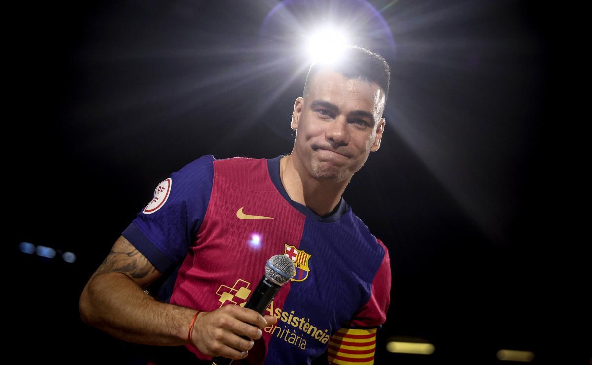 Sergio Lozano, la pasada temporada en su despedida