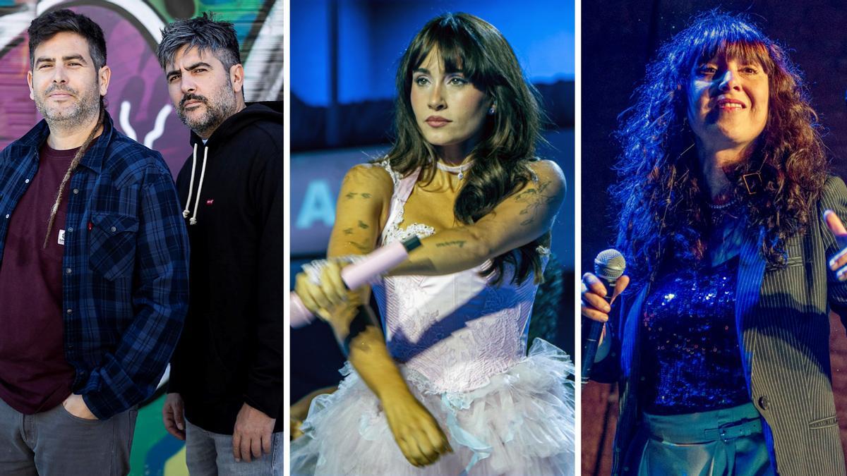 Estopa, Aitana y Dolo Beltrán