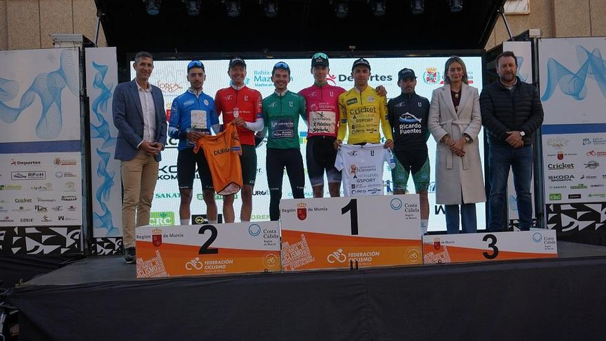 El madrileño Pablo Ortega, primer líder de la Vuelta al Guadalentín-Región de Murcia