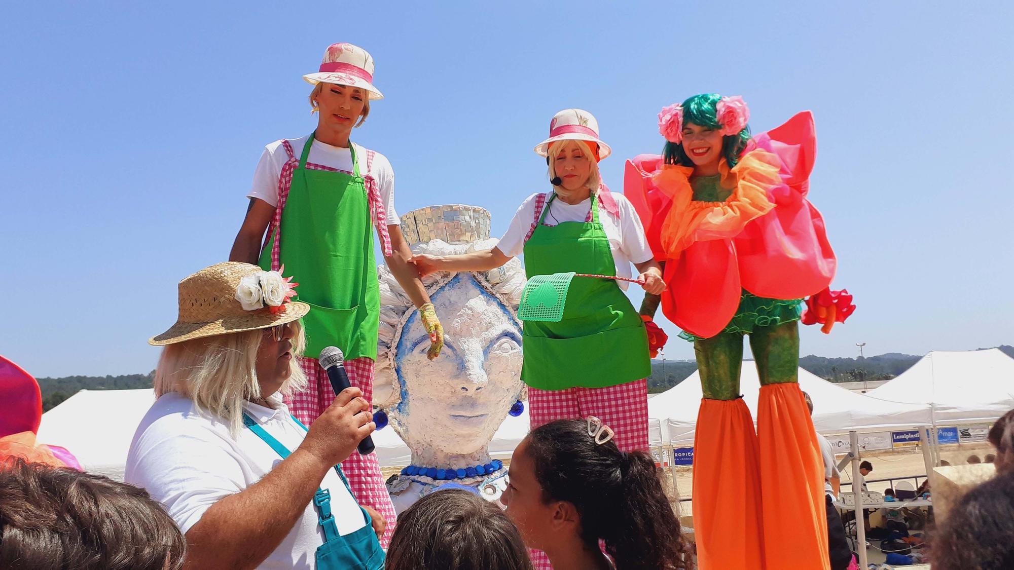 Pequeños maestros del reciclaje en Ibiza