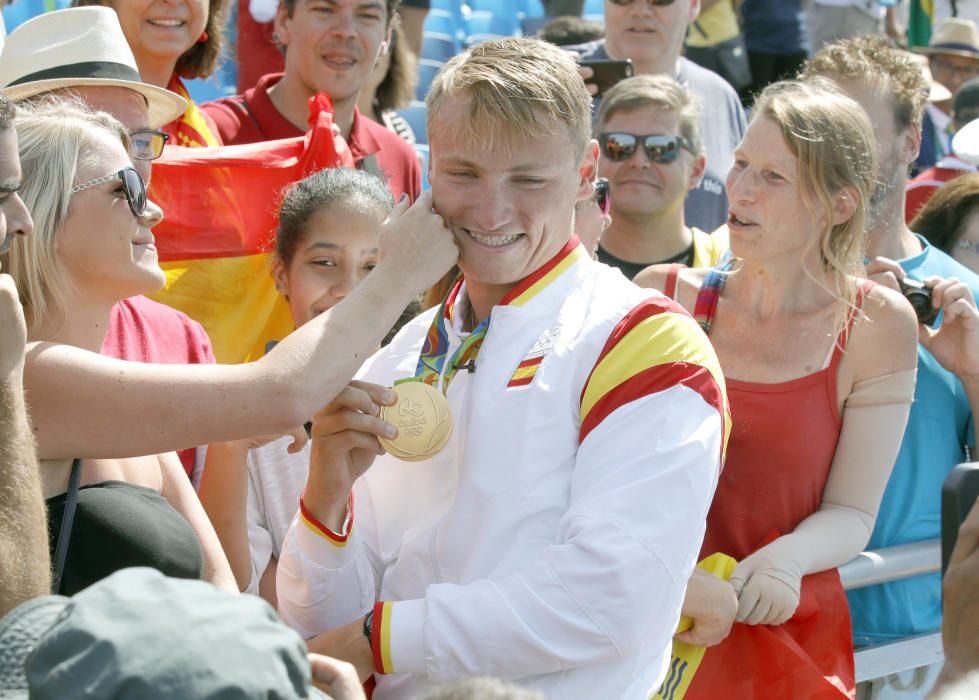 Marcus Walz se cuelga el oro en K1 1.000