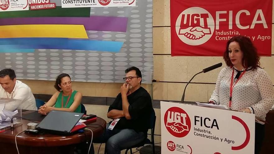 Izaskun Martínez, secretaria general de FICA-UGT.