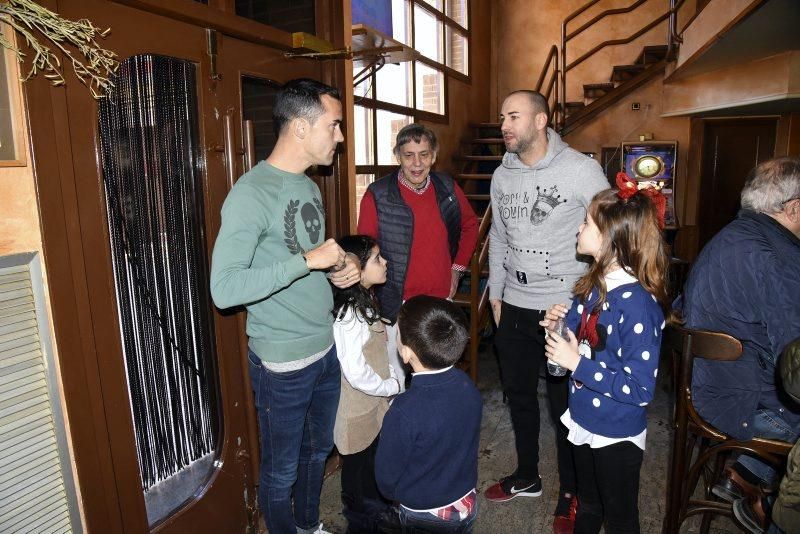 Miguel Linares visita Fuentes de Ebro