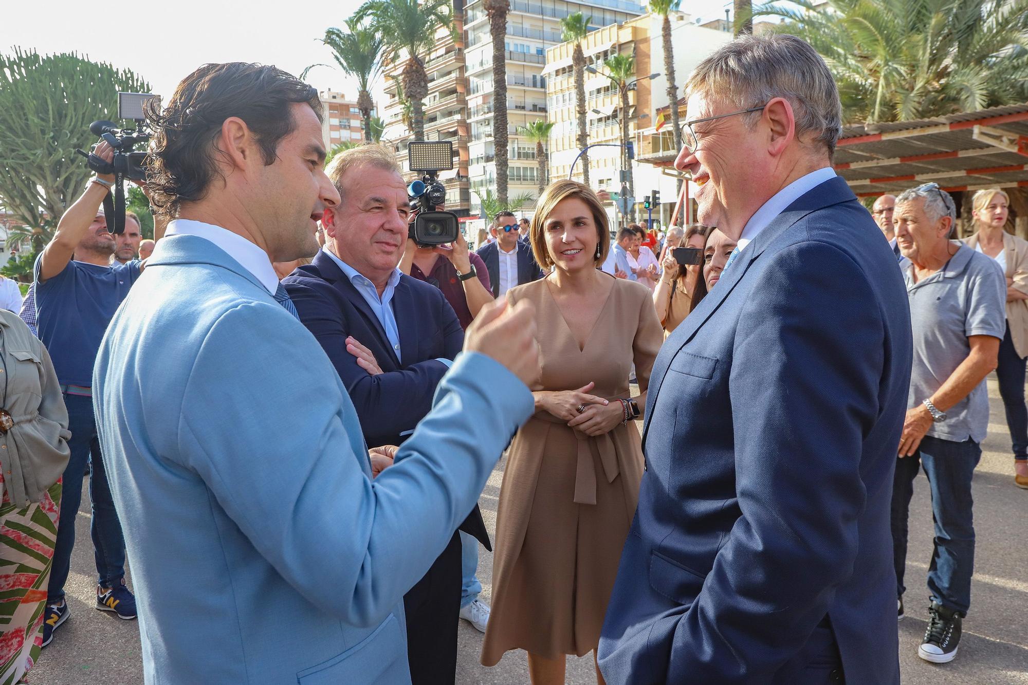 Inauguración nueva lonja de Torrevieja