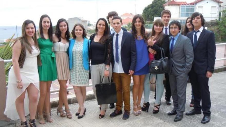 Graduación de segundo de Bachillerato del Neira Vilas