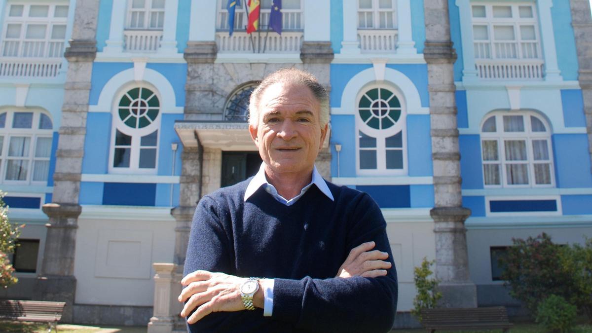Dionisio Gutiérrez, en la "Quinta Guadalupe" de Colombres.