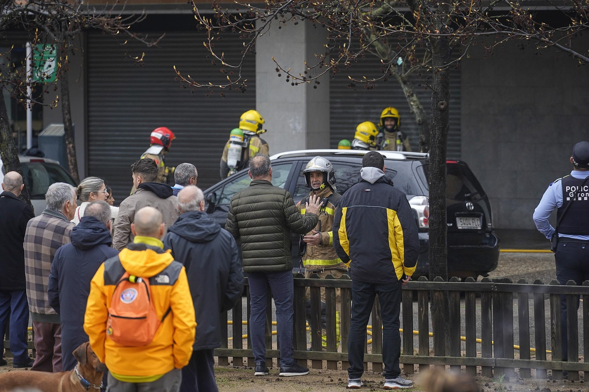 Incendi en un restaurant de Girona