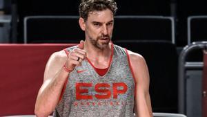 Pau Gasol obre el seu últim ball amb Espanya
