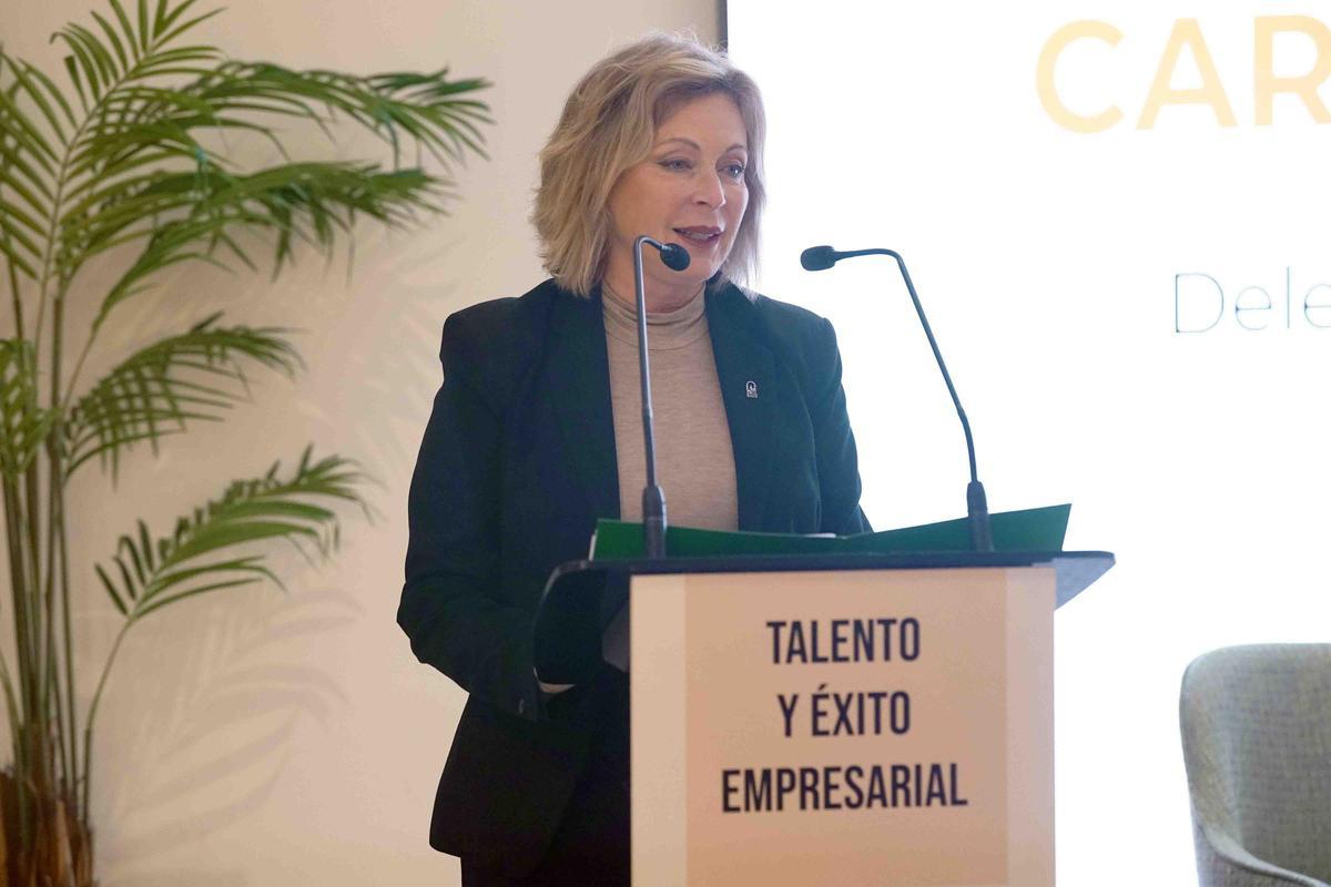La delegada de Empleo de la Junta en Málaga, Carmen Sánchez Sierra, clausuró la jornada