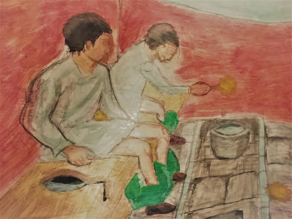 La vida en las letrinas romanas es otro de los aspectos que recoge la exposición.