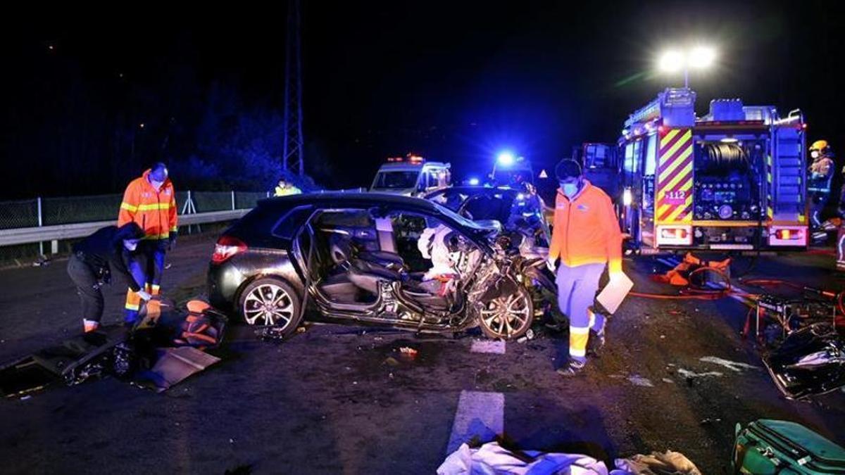 Accidente de tráfico.