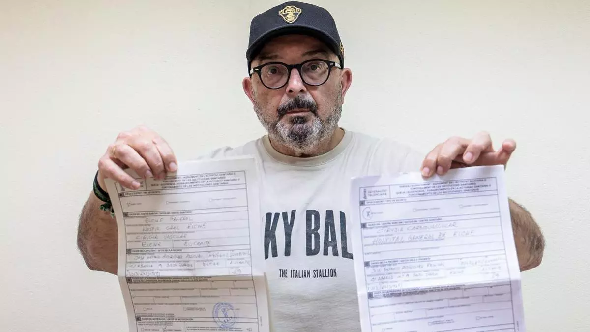 «Vivo con miedo a morirme durmiendo»: La vida de un paciente nueve meses detrás de una operación en Elche