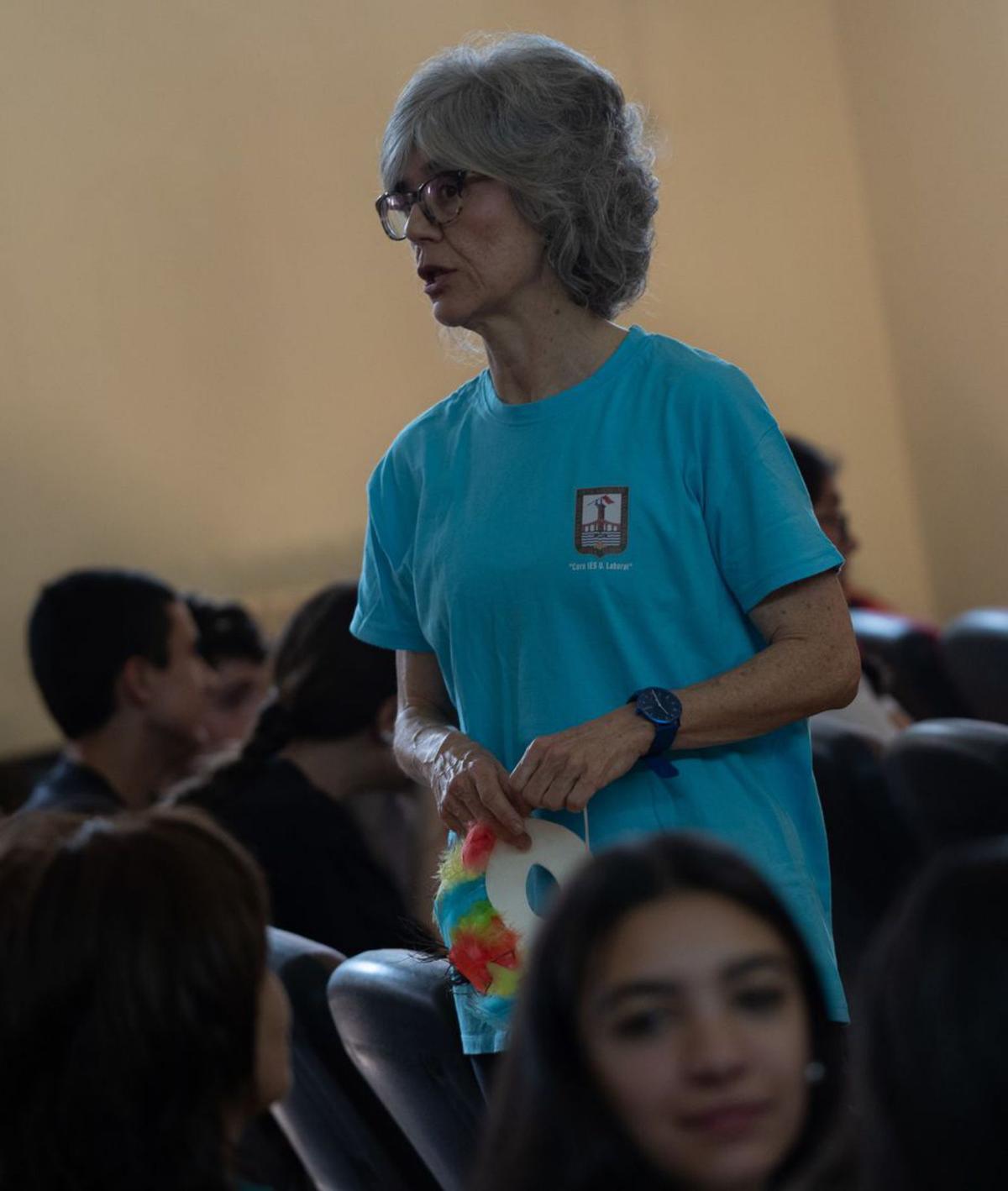 Paloma Ferrero, profesora de Música en el IES Universidad Laboral. | J. L. F.