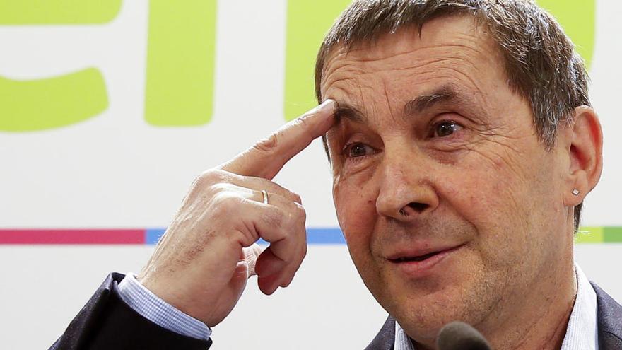 El portavoz de EH Bildu, Arnaldo Otegi.